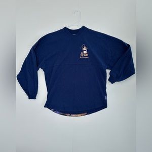 Walt Disney World Magic Kingdom 50th Anniversary Spirit Jersey Blue Size Small